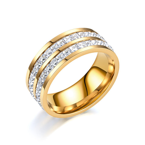 18K Gold Full of Diamonds Ring 18K Gold Full of Diamonds Ring