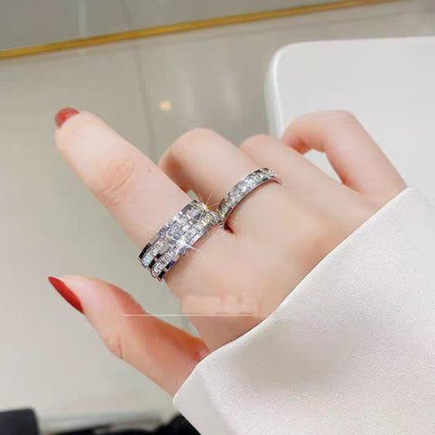 18K Gold Full of Diamonds Ring 18K Gold Full of Diamonds Ring