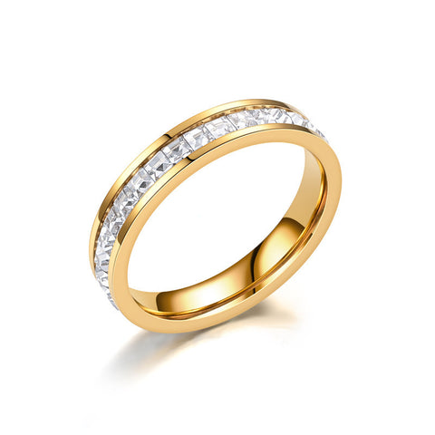 18K Gold Full of Diamonds Ring 18K Gold Full of Diamonds Ring
