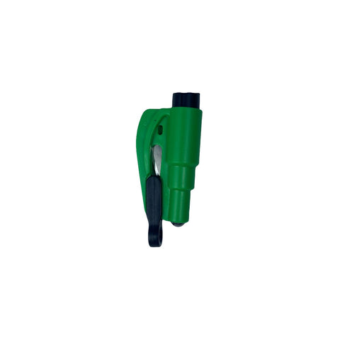 Window breaker and seatbelt cutter keycians for wo